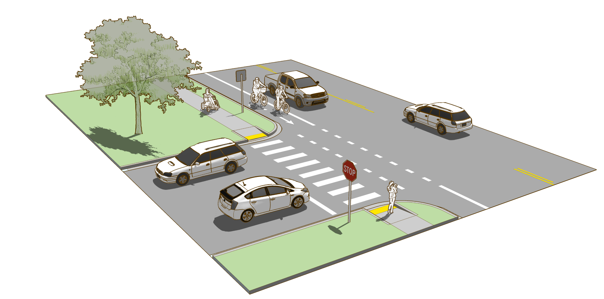 Bike Lane - Rural Design Guide