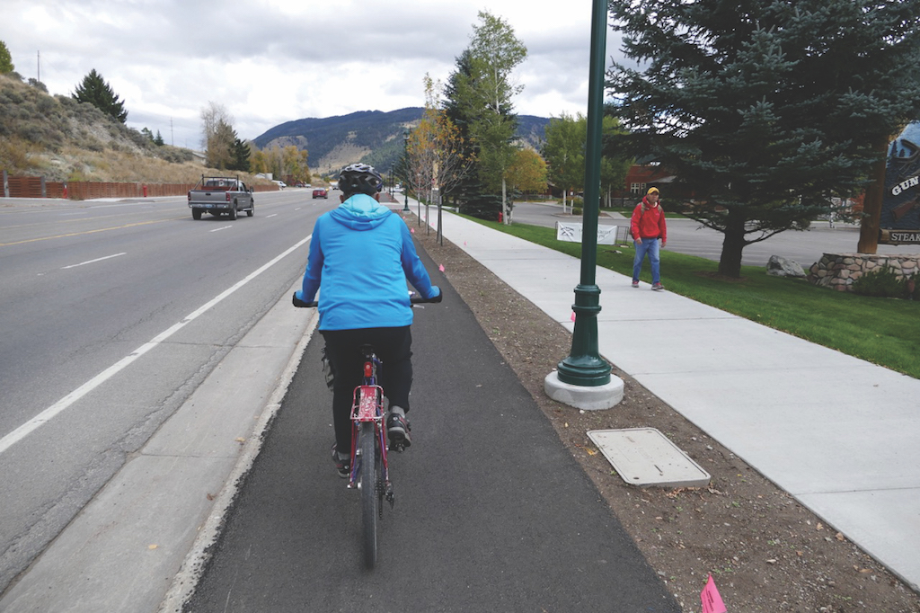 Segregated bike hot sale lanes